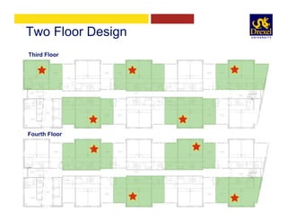 Two Floor Design
Fourth Floor
Third Floor
 