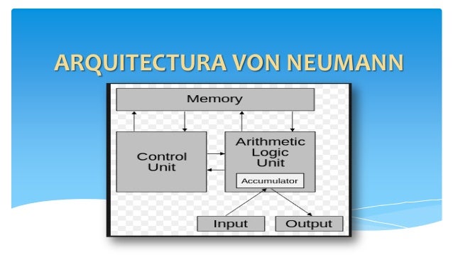 ARQUITECTURA VON NEUMANN