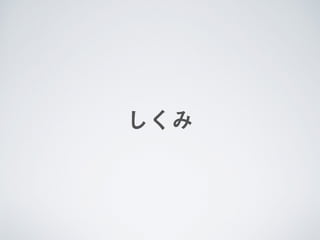 しくみ
 