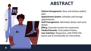 project for hospital management system using html | PPTX