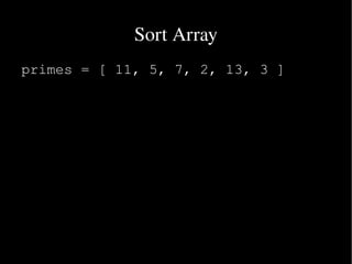 Arulalan  Ruby An Intro