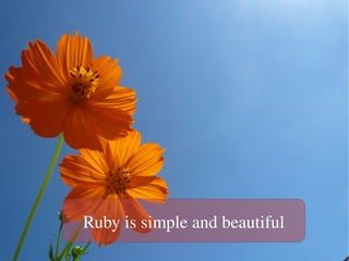 Arulalan  Ruby An Intro