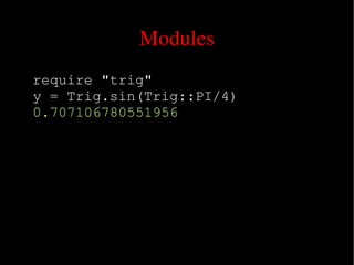 Arulalan  Ruby An Intro