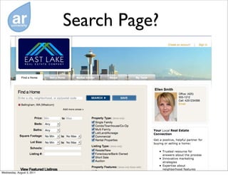Search Page?




Wednesday, August 3, 2011
 