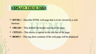 Tags Internet Computer Networking | PPTX