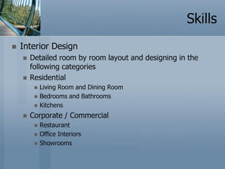 Aruna - Interior Designing Profile | PDF
