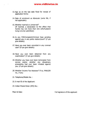 Arunachal Pradesh Judicial Service Examination 2019 notified | PDF