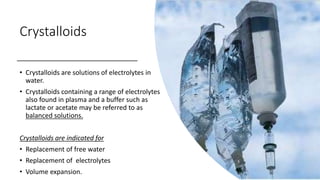 IV FLUIDS PART1 | PPTX