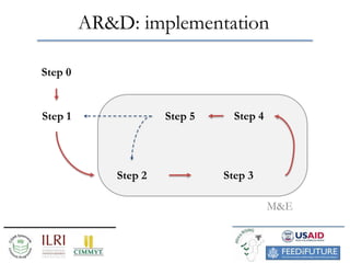 Why and how to implement a AR&D approach for Africa RISING? Preliminary results of a fast-track project