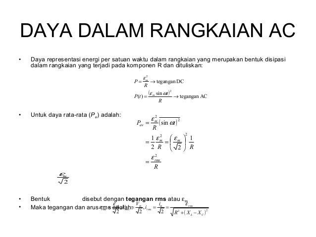 Arus Dan Tegangan Bolak Balik Ac