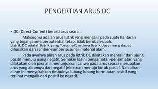 Arus dc pada laptop | PPT
