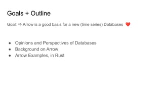 A Rusty introduction to Apache Arrow and how it applies to a time ...