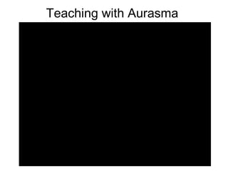 Teaching with Aurasma
 