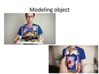 Modeling object
 