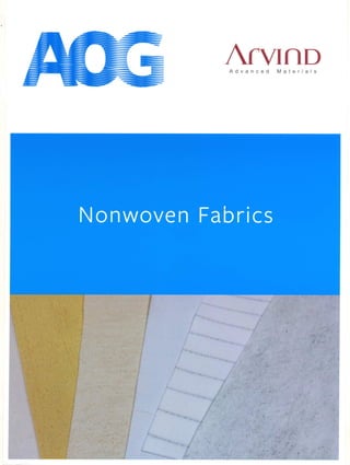Arvind ltd aog nonwoven fabrics brochure_2014