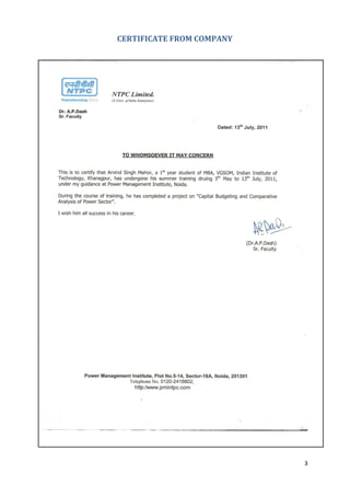 CERTIFICATE FROM COMPANY




                           3
 