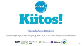 Kiitos!
 