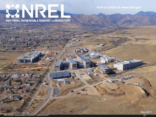 Visit us online at www.nrel.gov




                              May 2011
                                  30
 
