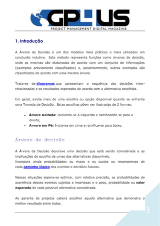 Arvore de decisao na gestao de projetos quando como e porque utilizar | PDF