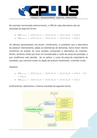 Arvore de decisao na gestao de projetos quando como e porque utilizar | PDF