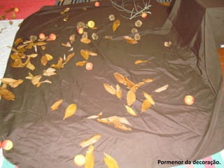 Pormenor da decoração.
 