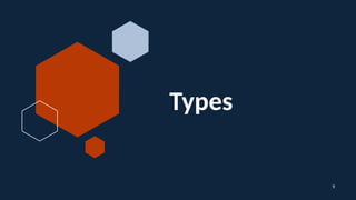 Types
9
 