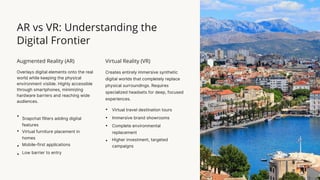 Brief overview of AR / VR in digital marketing | PDF
