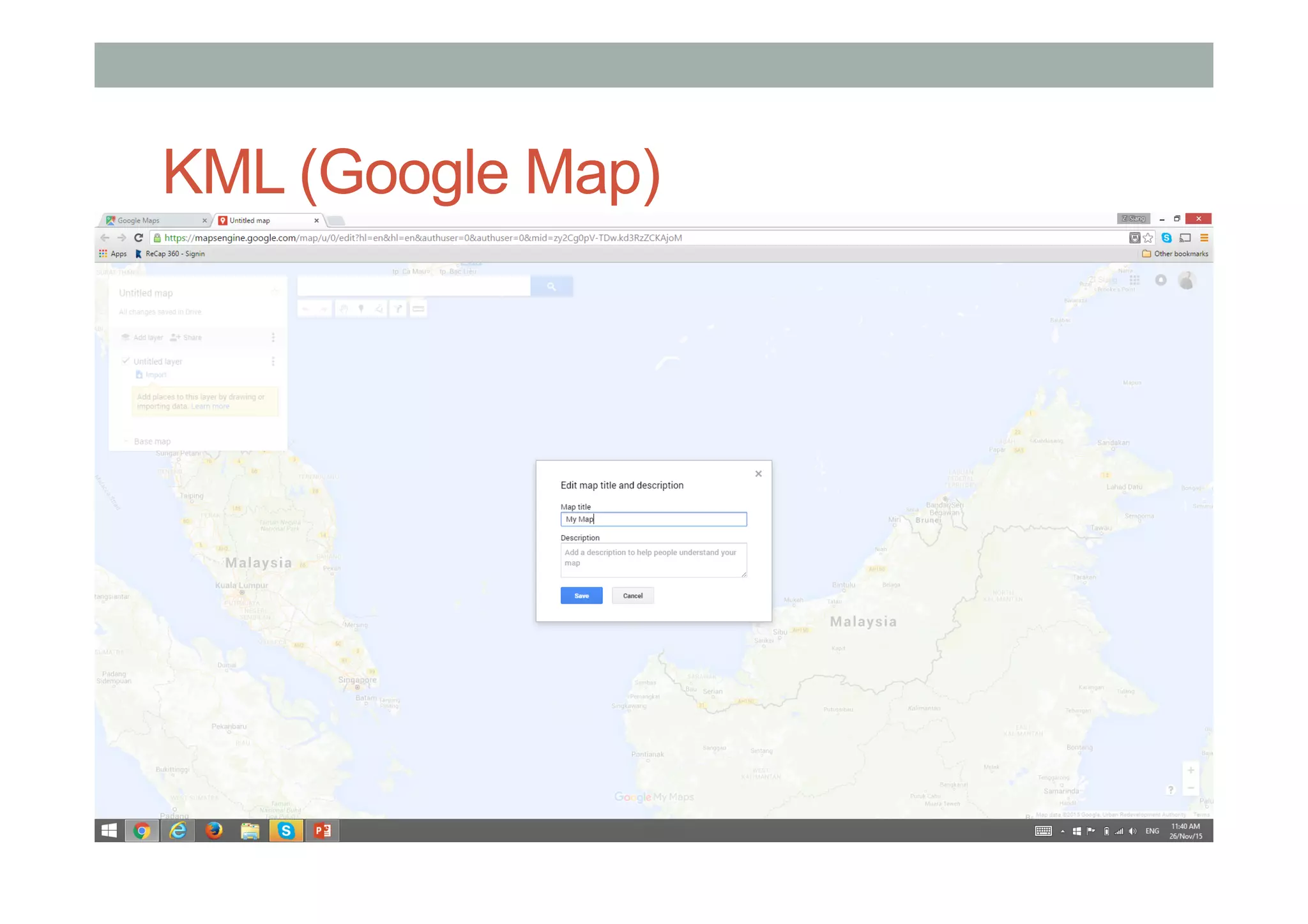 KML (Google Map)
• KML
• [put stuff here]
• ARML
• [put stuff here]
 