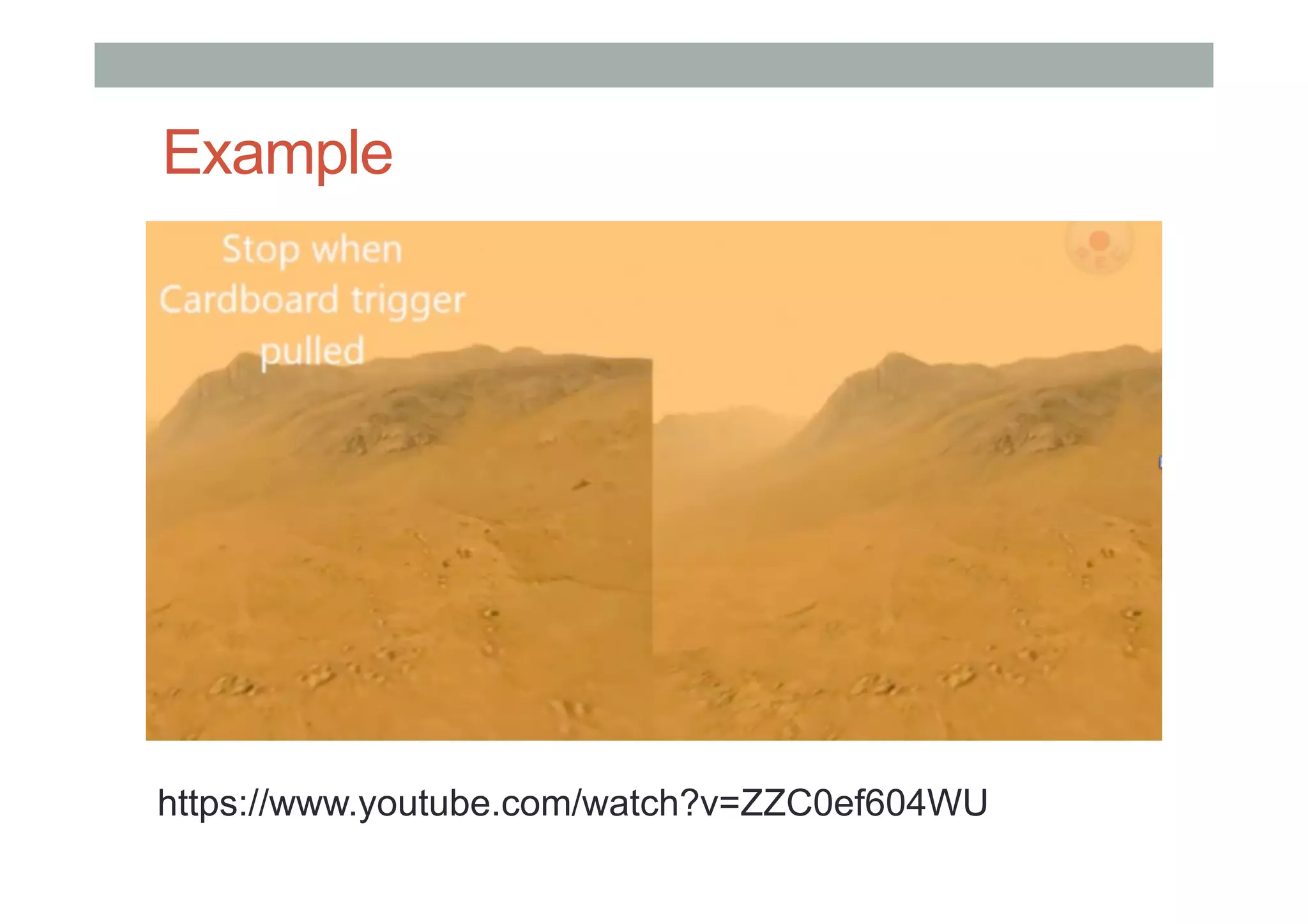 Example
https://www.youtube.com/watch?v=ZZC0ef604WU
 