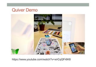 Quiver Demo
https://www.youtube.com/watch?v=xirCqQFr6K8
 