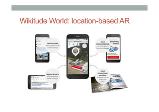 Wikitude World: location-based AR
 