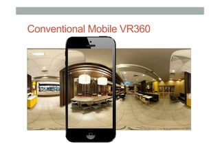 Conventional Mobile VR360
 