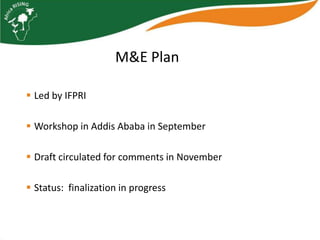 Africa RISING update on Ghana in 2012 and plans for 2013