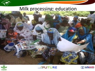 Milk processing: education
 