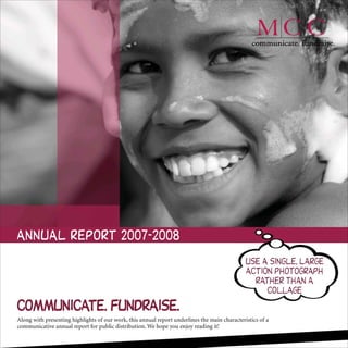Murray Culshaw Consulting - Annual Report 2007-08