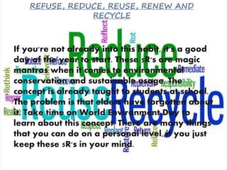 WORLD ENVIRONMENT DAY | PPTX