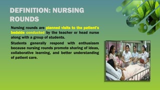 Collaboration Bedside Rounding clinical teaching methods by Aryan Raval.pptx
