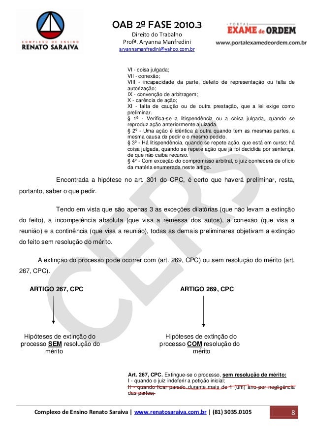 Artigo 301 cpc