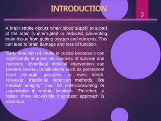 brain stroke prediction using machine learning | PPTX