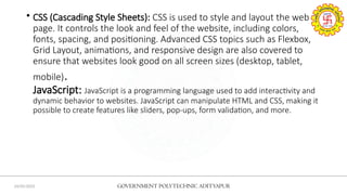 presentation on WEB DEVELOPMENT PPT.pptx