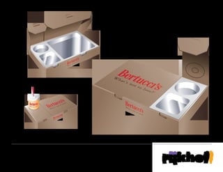 Bertucci's "Take Out" Package Concepts