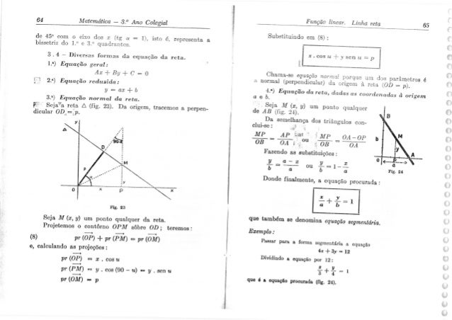 Matematica Para O Terceiro Ano Colegial 12ª Ed 1965 Matematica Para O Terceiro Ano Colegial 12ª Ed 1965