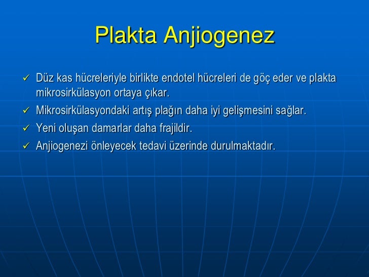 Ateroskleroz aterosklerozu, tedavisi ve önlenmesi Ateroskleroz aterosklerozu, tedavisi ve önlenmesi