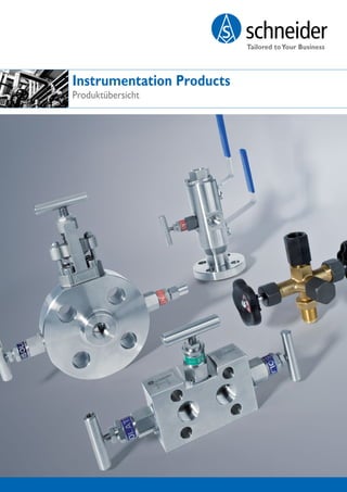 www.as-schneider.com
Instrumentation Products
Produktübersicht
 