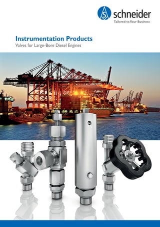 Instrumentation Products
Valves for Large-Bore Diesel Engines
 