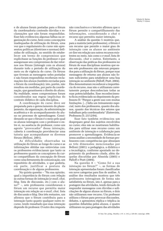 As Concepções de Professores