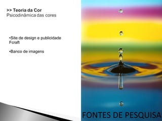 FONTES DE PESQUISA Site de design e publicidade Fcraft  Banco de imagens 