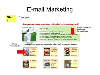 E-mail Marketing Oferta Exemplo 