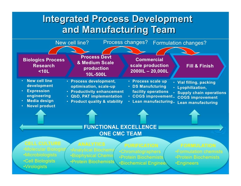 As process development and manufacturing (cmc) for biologics developm…