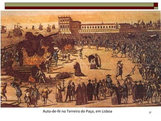 Auto-de-fé no Terreiro do Paço, em Lisboa 